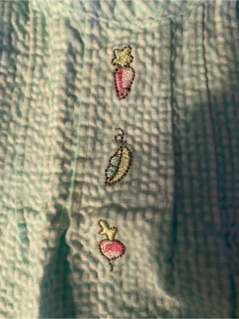 Vintage OshKosh B’gish Mint Seersucker Baby Tank & Shorts Set, size 6-9 months